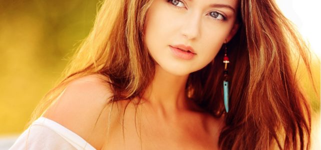 beautiful and healthy hair